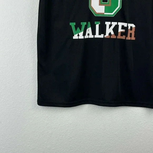 NBA Boston Celtics Basketball Kemba Walker #8 Graphic T-Shirt Mens Size M Black - Picture 7 of 11